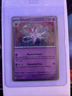 Sylveon SVP 172- Scarlet & Violet Black Star Promo Cosmos Holo Pokemon Card TCG - Image 1