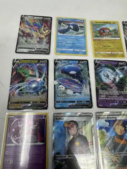 Pokemon Crown Zenith Ultra Rare Lot (25+) V EX GG Full Art Radiant Zoroark Cards - Image 3