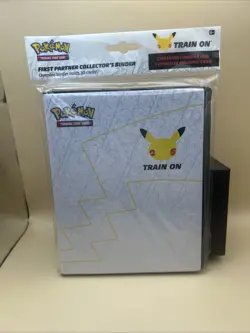 Pokemon FIRST PARTNER Collector's BINDER (w/Pikachu JUMBO Card) Factory Sealed 820650809606 - Image 1
