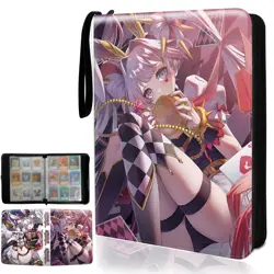Trading Card Binder, Fits 900 Cards Collector Album Holder, with 40 Removable... - Image 1