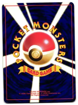 ABRA NO. 043 - LP - BASE SET VINTAGE JAPANESE POKEMON CARD - Image 2