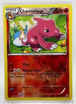 Charmeleon Reverse Holo 18/113 Pokemon Card 2013 Legendary Treasures LP - Image 1