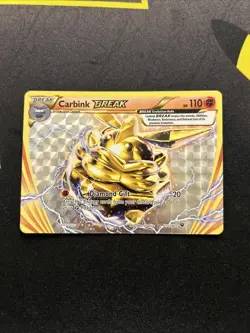 Carbink BREAK 51/124 NM/LP -Ultra Rare Pokemon Card- Fates Collide (7q) - Image 1