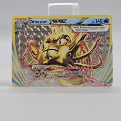 Omastar Break Holo 19/124 XY Fates Collide 2016 Pokemon Card LP+ - Image 2