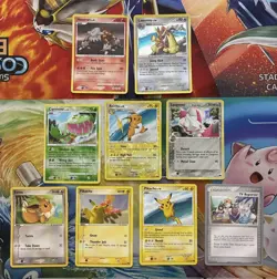 Vintage Pokemon Card Lot Pop Series Holo Etc Eevee Pikachu Raichu - Image 1