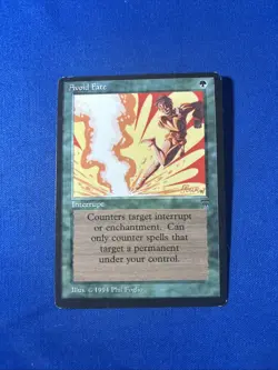 AVOID FATE LP Legends Original Vintage mtg Magic fast shipping - Image 1