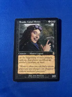 BRAIDS, CABAL MINION LP Odyssey Original mtg Magic fast shipping - Image 1