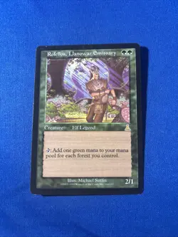 ROFELLOS, LLANOWAR EMISSARY LP+ Urza’s Destiny Reserved List mtg fast shipping - Image 1