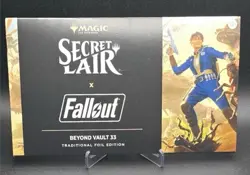 MTG Secret Lair X Fallout: Beyond Vault 33 - Traditional Foil Edition Sealed - Image 1