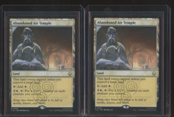 Lot of (2) MTG Avatar TLA Abandoned Air Temple Promo Magic The Gathering - Image 1