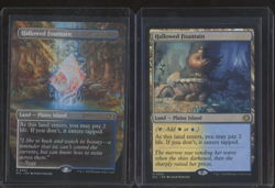 MTG Lorwin Eclipse Lot of (2) Magic The Gathering Hallowed Mountain - Image 1