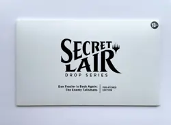 MTG Secret Lair Dan Frazier is Back Again: Enemy Talismans Foil-Etched - Sealed - Image 2