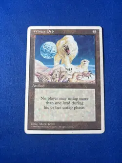 WINTER ORB MP Fourth 4th Edition mtg Magic fast shipping - Image 1