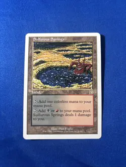 SULFUROUS SPRINGS LP Deckmaster mtg Magic fast shipping - Image 1