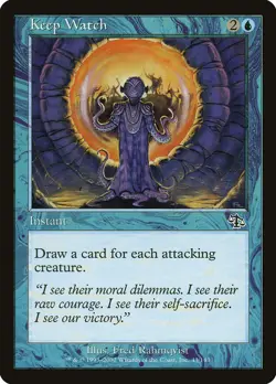 1x Keep Watch - MP - Odyssey block - SPARROW MAGIC mtg - Image 1