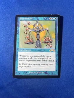 EQUILIBRIUM LP- Exodus Original mtg Magic fast shipping - Image 1