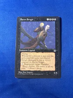 BARON SENGIR LP Homelands Reserved List mtg Magic fast shipping - Image 1