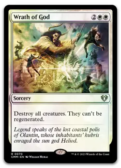 Wrath of God #70 (Foil) (NM) Commander Masters CMM Magic MTG - Image 1