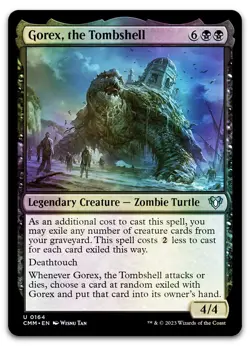 Gorex, the Tombshell #164 (Foil) (NM) Commander Masters CMM Magic MTG - Image 1