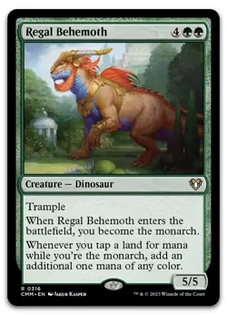 Regal Behemoth #316 (NM) Commander Masters CMM Magic MTG - Image 1