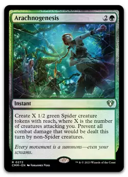 Arachnogenesis #272 (Foil) (NM) Commander Masters CMM Magic MTG - Image 1