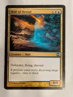 Wall of Denial - Alara Reborn - Magic the Gathering MTG Nice! - Image 1