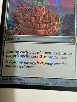 Magic The Gathering DEFENSE GRID 293/350 (9th Edition) FOIL - Image 4