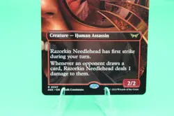 MTG Razorkin Needlehead - Borderless, NM-Mint, English Duskmourn: House of Horro - Image 4