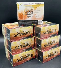 Lot of (7) Magic The Gathering Oath of the Gatewatch Fat Pack Factory Sealed MTG - Image 2