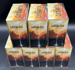 Lot of (7) Magic The Gathering Oath of the Gatewatch Fat Pack Factory Sealed MTG - Image 4