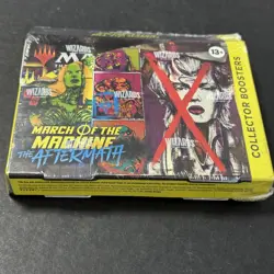 Magic the Gathering March of the Machine Aftermath Collector Booster Box Sealed - Image 3