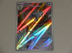 2023 Pokemon S&V Paldea Evolved RARE Illustration #209 Arctibax HOLO IR - Image 1