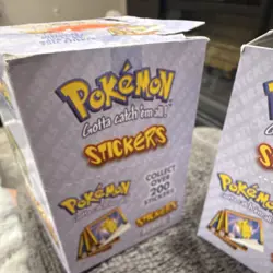 Pokemon Gotta Catch 'Em All! Series 1 Stickers 2 Boxes - Image 2