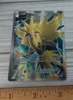 Pokemon TCG Zapdos Holo Prizm 29/83 XY Generations Full Art Ultra Rare 2016 TCG - Image 1
