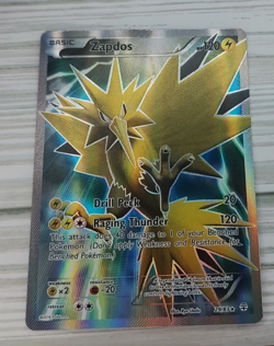 Pokemon TCG Zapdos Holo Prizm 29/83 XY Generations Full Art Ultra Rare 2016 TCG - Image 2