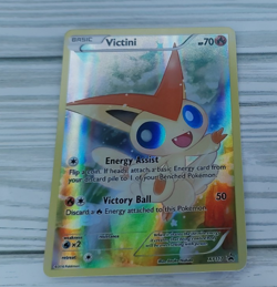 Victini XY117 Holo Full Art Pokemon TCG XY Black Star Promo 2016 TCG Card - Image 1