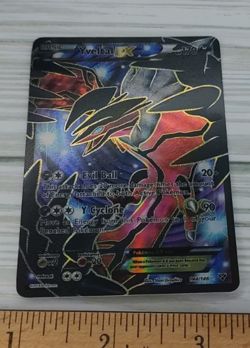 Yveltal EX Pokemon Full Art 144/146 XY Holo Trading Card TCG - Image 1