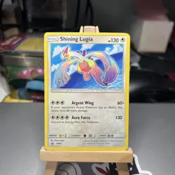 Pokemon TCG Shining Lugia SM82 Shining Legends Black Star Promo NM - Image 1