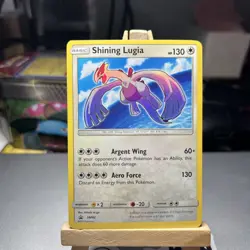 Pokemon TCG Shining Lugia SM82 Shining Legends Black Star Promo NM - Image 2