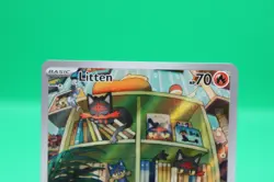 2024 Pokemon SV Temporal Forces TEF EN Litten #167/162 NM - Image 2