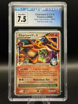 CGC 7.5 Charizard G LV.X DP45 Black Star Promo Holo 2009 Pokemon - Image 1