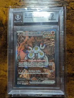 Pokemon Prismatic Evolutions Sandy Shocks Ex 159 BGS 9 - Image 1