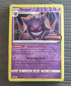 Gengar SWSH241 Sealed Pre-Release Deck Pokemon Lost Origin Build And Battle NEW - Image 1