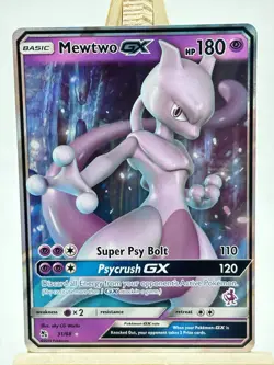 Mewtwo GX 31/68 Pokemon TCG Hidden Fates Ultra Rare - Image 1