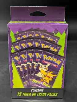 Pokemon Trick or Trade Booster Pack Box 15 Packs 2025 Sealed Box - Image 1
