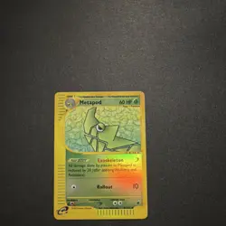 Pokemon Metapod Reverse Holo Expedition Base Set 087/165 Uncommon Stage 1 60HP - Image 1