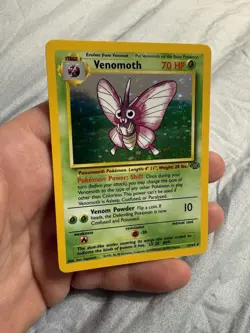 Venomoth 13/64 Pokemon Jungle Holo - Image 1
