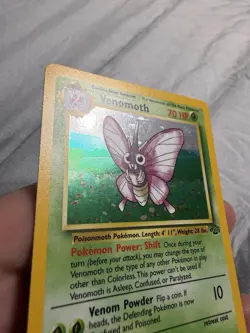 Venomoth 13/64 Pokemon Jungle Holo - Image 4