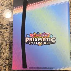 Pokemon Scarlet & Violet Prismatic Evolutions Binder W/Bulk Chinese/Jap/English - Image 2