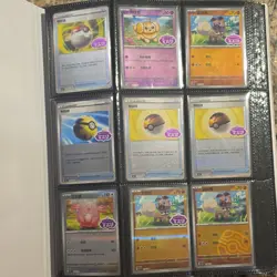 Pokemon Scarlet & Violet Prismatic Evolutions Binder W/Bulk Chinese/Jap/English - Image 3